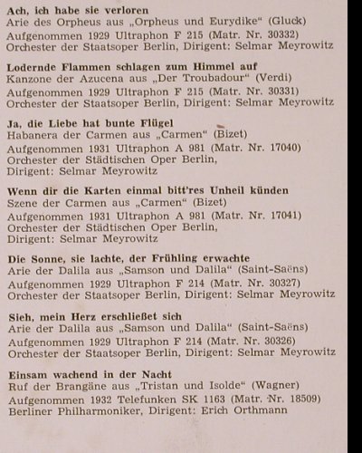 Liebenberg,Eva: Lebendige Vergangenheit, vg+/vg+, LV(LV 134), A,  - LP - K362 - 5,00 Euro