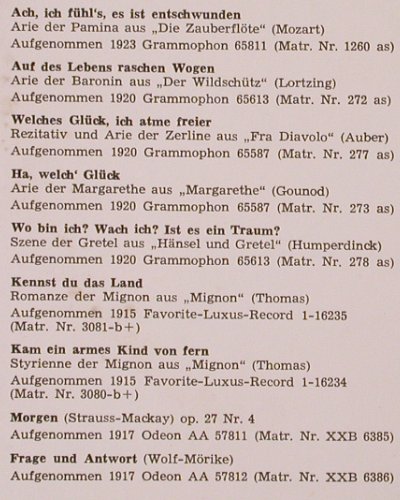 Schumann,Elisabeth: Lebendige Vergangenheit, vg+/vg+, LV(LV 186), A,  - LP - K363 - 5,00 Euro
