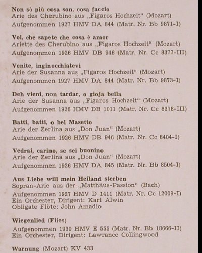Schumann,Elisabeth: Lebendige Vergangenheit II, vg+/vg+, LV (LV 218), A Typ: LP Best.-Nr.: K365 Preis: 5,00 Euro
