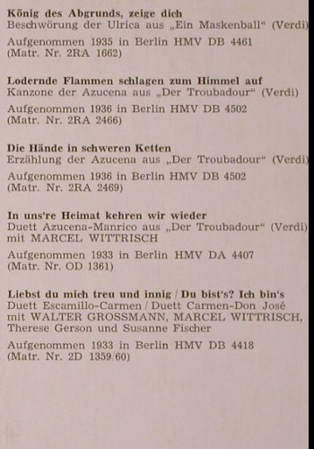Klose,Margarete: Lebendige Vergangenheit, vg+/vg+, LV (LV 18), A Typ: LP Best.-Nr.: K377 Preis: 5,00 Euro