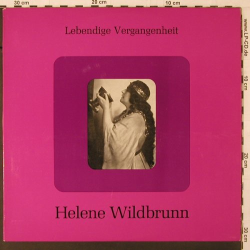 Wildbrunn,Helene: Lebendige Vergangenheit, m-/vg+, LV(LV 70), A,  - LP - K381 - 6,00 Euro