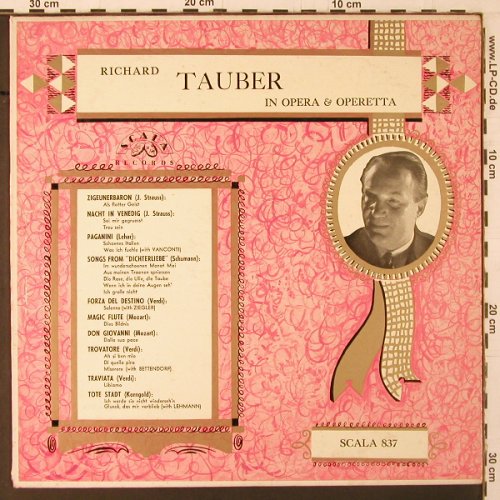 Tauber,Richard: In Opera & Operetta, m-/vg+, Scala(837), US,  - LP - K390 - 7,50 Euro