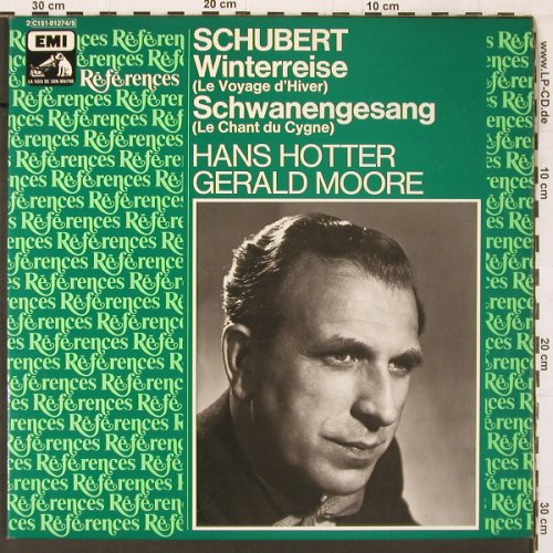 Schubert,Franz: Winterreise/Schwanengesang, Foc, EMI References (C151-01274/5), F, Ri Typ: 2LP Best.-Nr.: K404 Preis: 9,00 Euro