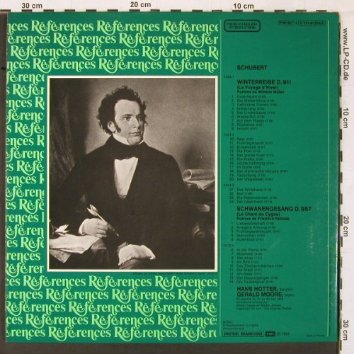 Schubert,Franz: Winterreise/Schwanengesang, Foc, EMI References (C151-01274/5), F, Ri Typ: 2LP Best.-Nr.: K404 Preis: 9,00 Euro