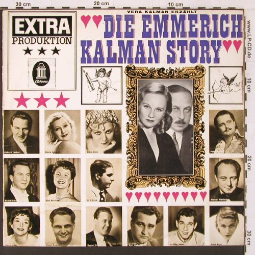 Kalman,Vera - erzählt die: Emmerich Kalman Story, in german, Odeon(E 83 336), D, m-/vg+,  - LP - K407 - 7,50 Euro