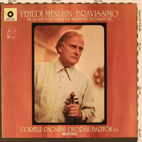 Menuhin,Yehudi: Bravisimo, Zugabestücke, m-/vg+, HörZu (C 049-01824 M), D Typ: LP Best.-Nr.: K414 Preis: 7,50 Euro