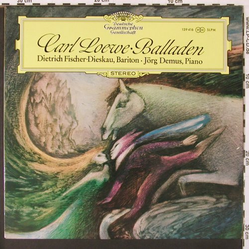 Loewe,Carl: Balladen, Deutsche Grammophon(139 416 SLPM), D, 1969 - LP - K43 - 9,00 Euro