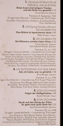 V.A.Als Orpheus wieder sang: Erna Berger, Lemnitz.. Anders, Sonor / Merian (10-256 333), D, m-/vg+ Typ: LP Best.-Nr.: K449 Preis: 6,00 Euro
