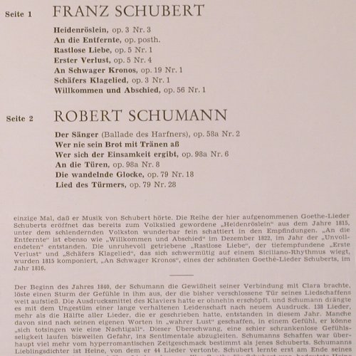 Prey,Hermann: Goethe Lieder, Karl Engel, Klavier, Decca(SXL 21 101-B), D, FS-New,  - LP - K44 - 12,50 Euro