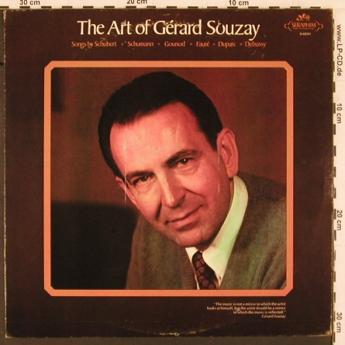 Souzay,Gerard: The Art of, Dalton Baldwin, piano, Seraphim (S-60251), UK,m-/vg+ Typ: LP Best.-Nr.: K450 Preis: 6,00 Euro