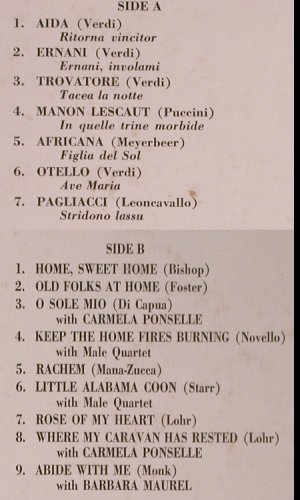 Ponselle,Rosa: Same, Volume 3, vg-/m-, Scala (851), US Typ: LP Best.-Nr.: K461 Preis: 5,00 Euro
