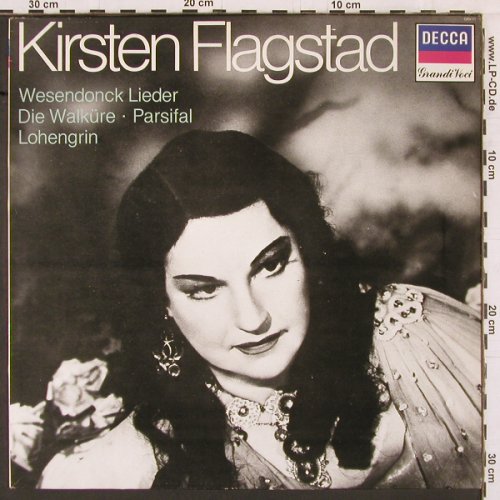 Flagstad,Kirsten: Wesendonck Lieder, Walküre..., Decca Grandi Voci(GRV 11), NL/UK, Ri,  - LP - K463 - 7,50 Euro