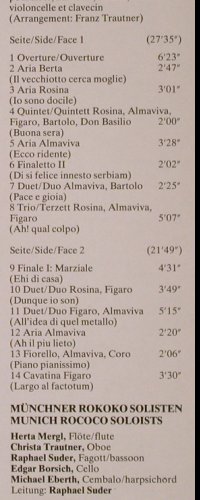 Rossini,Gioacchino: ILBarbiere di Siviglia, Koch Schwann/Musica Mund(110 061 FA), A, 1990 - LP - K467 - 7,50 Euro