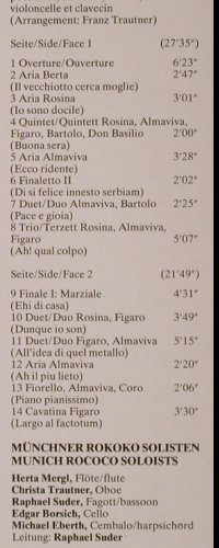 Rossini,Gioacchino: ILBarbiere di Siviglia, Koch Schwann/Musica Mund (110 061 FA), A, 1990 Typ: LP Best.-Nr.: K467 Preis: 7,50 Euro