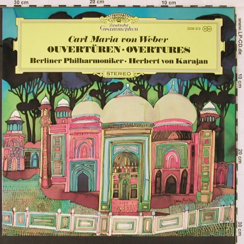 Weber,Carl Maria von: Ouvertüren, D.Gr.(2530 315), D, 1973 - LP - K474 - 7,50 Euro