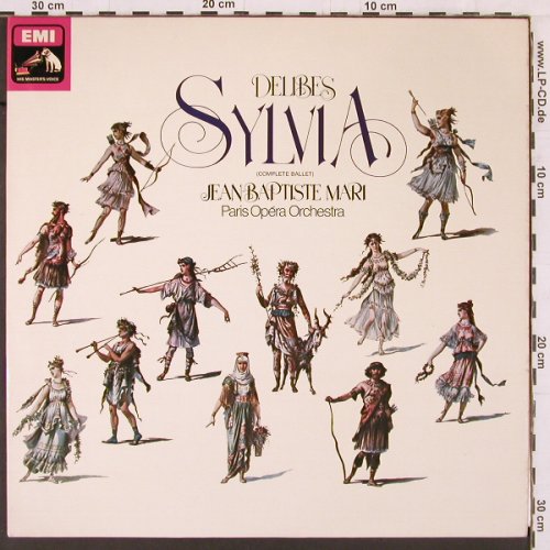 Delibes,Leo: Sylvia, Complete Ballet, Foc, EMI (SLS 5126), UK, 1978 Typ: 2LPQ Best.-Nr.: K476 Preis: 9,00 Euro