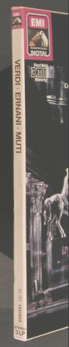 Verdi,Giuseppe: Ernani, Live Recording,  Box, EMI (1435843), D, 1983 Typ: 3LP Best.-Nr.: K480 Preis: 17,50 Euro
