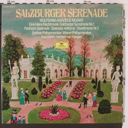 Mozart,Wolfgang Amadeus: Salzburger Serenade, Foc. 1968, D.Gr. Club Ed.(29 691-3), D, 1971 - 2LP - K489 - 9,00 Euro