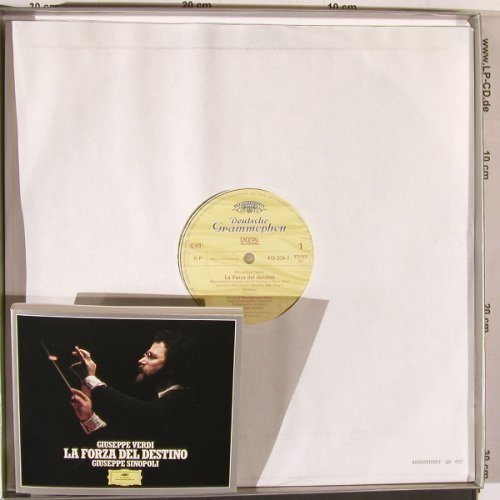Verdi,Giuseppe: La Forza del Destino, Box, D.Gr. (419 203-1), D, 1987 Typ: 3LP Best.-Nr.: K492 Preis: 18,00 Euro