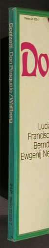 Donizetti,Gaetano: Don Pasquale, Box, Gesammtaufn., Eurodisc (26 030-7), D, 1980 Typ: 2LP Best.-Nr.: K493 Preis: 12,50 Euro