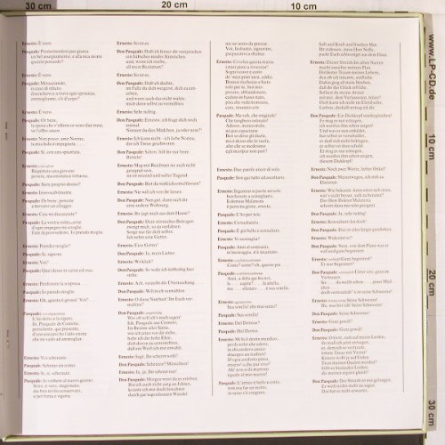 Donizetti,Gaetano: Don Pasquale, Box, Gesammtaufn., Eurodisc (26 030-7), D, 1980 Typ: 2LP Best.-Nr.: K493 Preis: 12,50 Euro