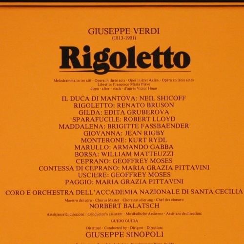 Verdi,Giuseppe: Rigoletto, Box, Philips(412 592-1), NL, co, 1984 - 3LP - K494 - 17,50 Euro