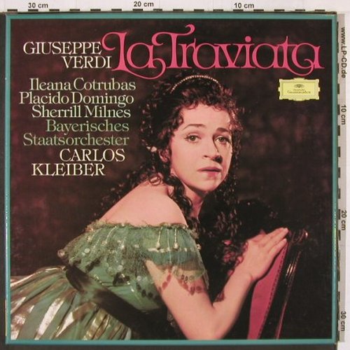 Verdi,Giuseppe: La Traviata, Box, D.Gr. Club Ed. (34 396 2), D, 1977 Typ: 2LP Best.-Nr.: K498 Preis: 10,50 Euro