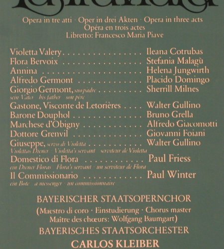 Verdi,Giuseppe: La Traviata, Box, D.Gr. Club Ed. (34 396 2), D, 1977 Typ: 2LP Best.-Nr.: K498 Preis: 10,50 Euro