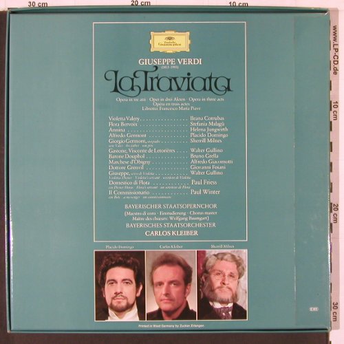 Verdi,Giuseppe: La Traviata, Box, D.Gr. Club Ed. (34 396 2), D, 1977 Typ: 2LP Best.-Nr.: K498 Preis: 10,50 Euro