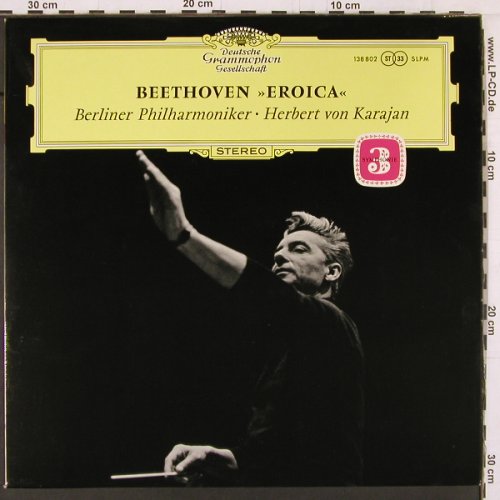 Beethoven,Ludwig van: Sinfonie Nr.3 Es-dur op.55 Eroica, Deutsche Gramophon(SLPM 138 802), D, Ri,  - LP - K501 - 7,50 Euro