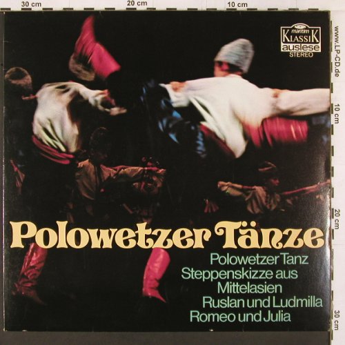 Borodin / Glinka /  Tschaikowski: Polowetzer Tänze, Klassik Auslese(47 402 NK), D, 1976 - LP - K504 - 6,00 Euro