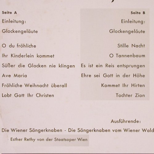 Wiener Sängerknaben / Sngerknaben: Stille Nacht,Heilige Nacht, No Label(692 766), D,  - LP - K510 - 6,00 Euro