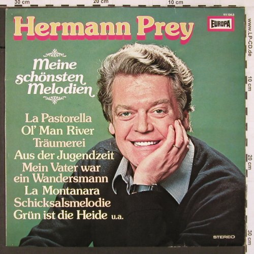 Prey,Hermann: Meine schönsten Melodien, Europa(111 134.5), D, 1979 - LP - K511 - 6,00 Euro