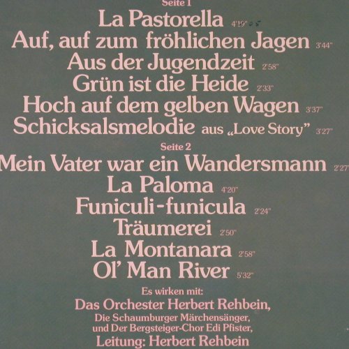 Prey,Hermann: Meine schönsten Melodien, Europa (111 134.5), D, 1979 Typ: LP Best.-Nr.: K511 Preis: 6,00 Euro