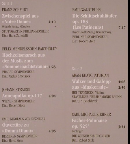 V.A.Wunschkonzert: Festlicher Melodienreigen, Marcato(43 843 2), D, 1986 - LP - K514 - 6,00 Euro