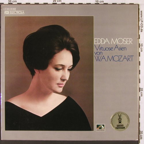 Moser,Edda: Virtuose Arien von Mozart, Foc, EMI Electrola(C 063-29 082), D, 1973 - LP - K521 - 7,50 Euro