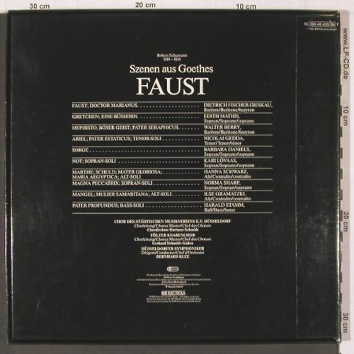 Schumann,Robert: Faust-Szenen, Box, EMI(165-46 435/36), D, 1982 - 2LP - K527 - 9,00 Euro