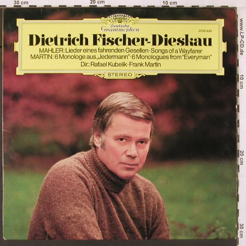 Fischer-Dieskau,Dietrich: Mahler/Martin,fahr.Ges, 6 Monologe, D.Gr.(2530 630), D, 1975 - LP - K531 - 9,00 Euro