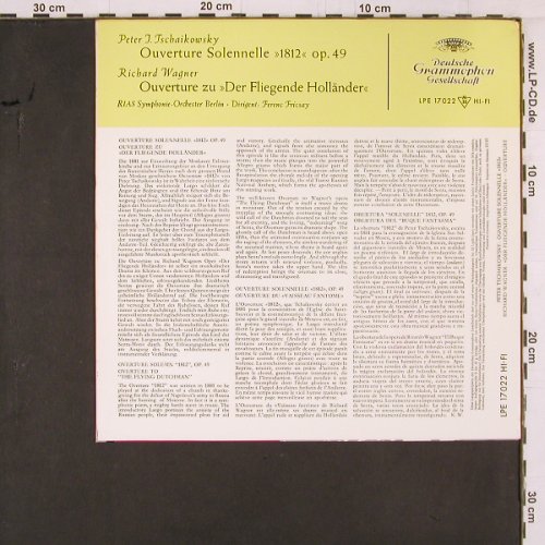 Tschaikowsky,Peter / Wagner: Ouverture Solennelle,Flieg Holländ., D.Gr. Mono (LPE 17 022), D, vg+/m-, 1961 Typ: 10" Best.-Nr.: K535 Preis: 6,00 Euro