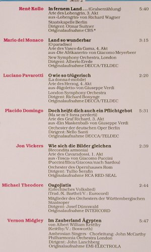 V.A.Die Grossen Tenöre: Caruso...Vernon Midgley, Foc, Sonocord (26 011-7), D, 27 Tr., 1980 Typ: 2LP Best.-Nr.: K539 Preis: 6,00 Euro