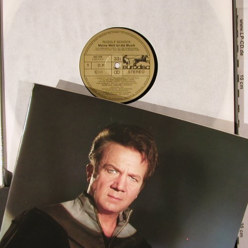 Schock,Rudolf: Meine Welt ist die Musik, Box, Eurodisc (302 520-435), D, 1985 Typ: 4LP Best.-Nr.: K541 Preis: 9,00 Euro