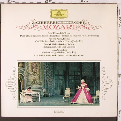 Mozart,Wolfgang Amadeus: Zauberreich der Oper, D.Gr. (136 526), D, 1966 Typ: LP Best.-Nr.: K544 Preis: 12,50 Euro