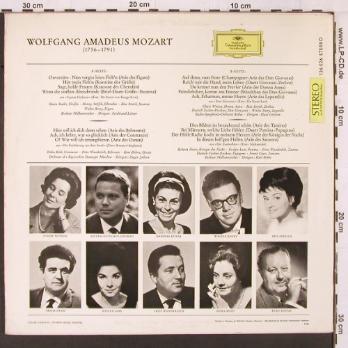 Mozart,Wolfgang Amadeus: Zauberreich der Oper, D.Gr. (136 526), D, 1966 Typ: LP Best.-Nr.: K544 Preis: 12,50 Euro