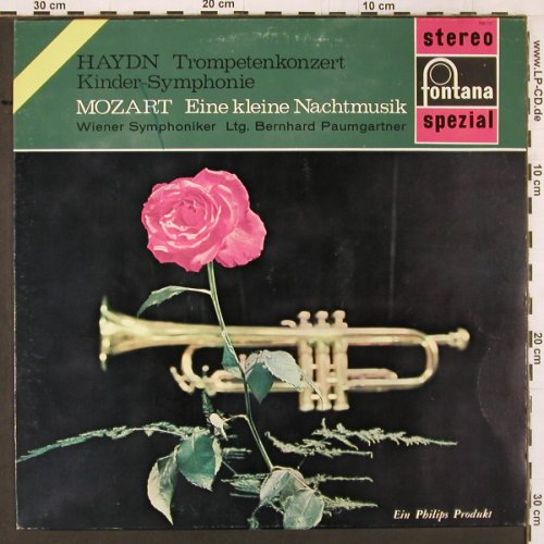 Haydn,Josef / W.A.Mozart: Trompetenkonzert, Kinder-Symph., Fontana(700 127 WGY), D,  - LP - K546 - 7,50 Euro