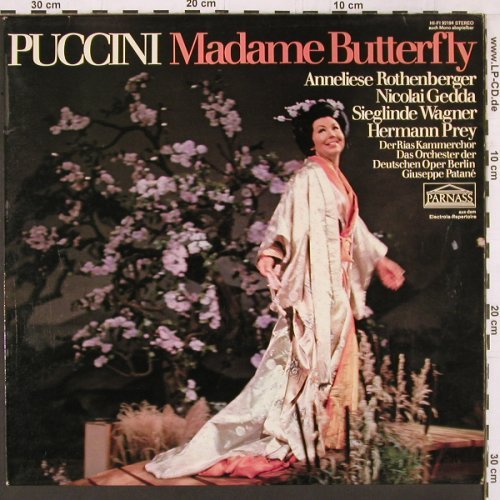 Puccini,Giacomo: Madame Butterfly, gr.Querschn.deut., Parnass (92 194), D Typ: LP Best.-Nr.: K548 Preis: 6,00 Euro