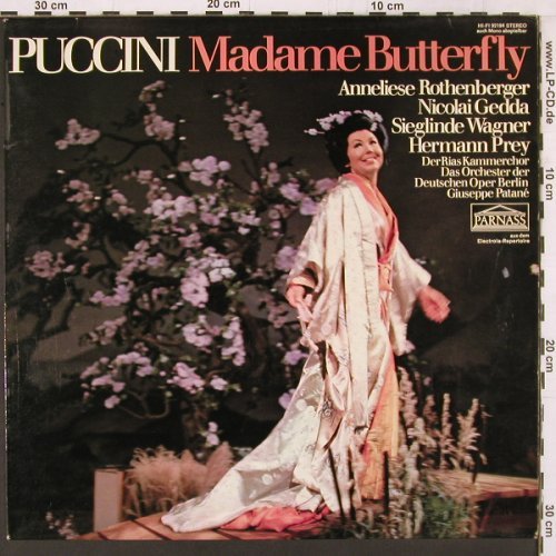 Puccini,Giacomo: Madame Butterfly, gr.Querschn.deut., Parnass(92 194), D,  - LP - K548 - 6,00 Euro