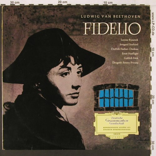 Beethoven,Ludwig van: Fidelio , Querschnitt, m /vg+, D.Gr.(SLPEM 136 215), D, 1965 - LP - K549 - 7,50 Euro