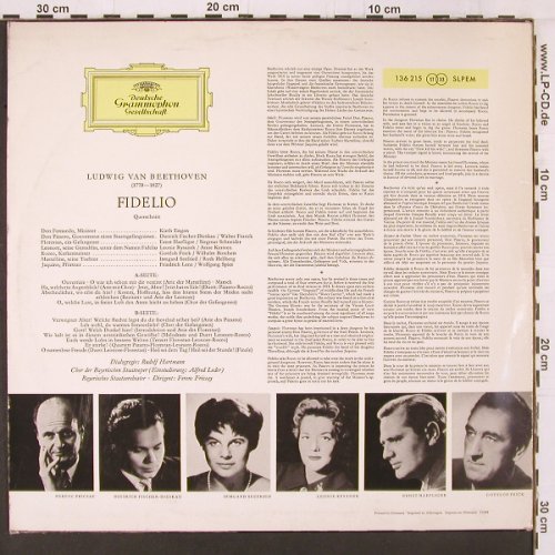 Beethoven,Ludwig van: Fidelio , Querschnitt, m /vg+, D.Gr.(SLPEM 136 215), D, 1965 - LP - K549 - 7,50 Euro