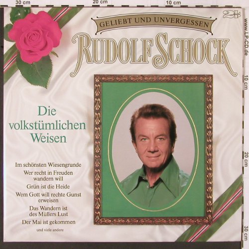 Schock,Rudolf: Geliebt u.Unvergessen volkstüWeisen, Marcato (14 317 2), D,Club Ed., 1988 Typ: 2LP Best.-Nr.: K550 Preis: 7,50 Euro