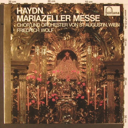Haydn,Joseph: Mariazeller Messe, St.Augustin Wien, Philips/Fontana (6598 540), NL, 1975 Typ: LP Best.-Nr.: K559 Preis: 6,00 Euro